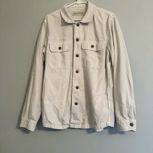 Abercrombie & Fitch Men's Light Tan Shirt Jacket